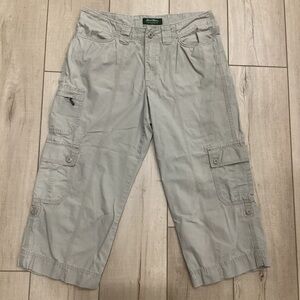 Eddie Bauer Ripstop Capris Woman’s Size 8